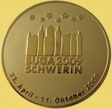 Unsere Goldmedaille von der BuGa 2009 in Schwerin