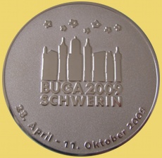 Unsere Silbermedaille von der BuGa 2009 in Schwerin